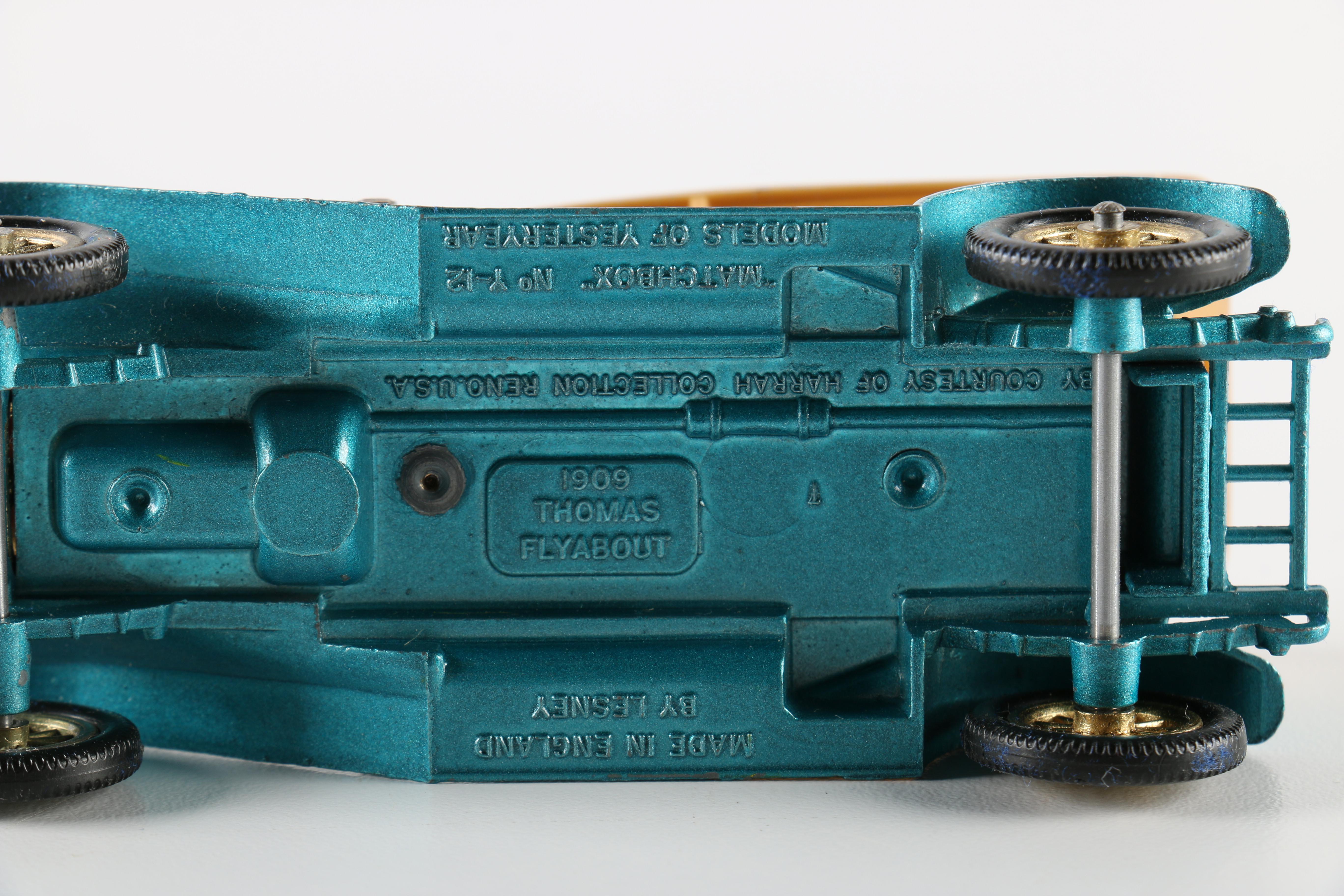 Matchbox "Models of Yesteryear" Die-Cast Cars in Case Circa 1969