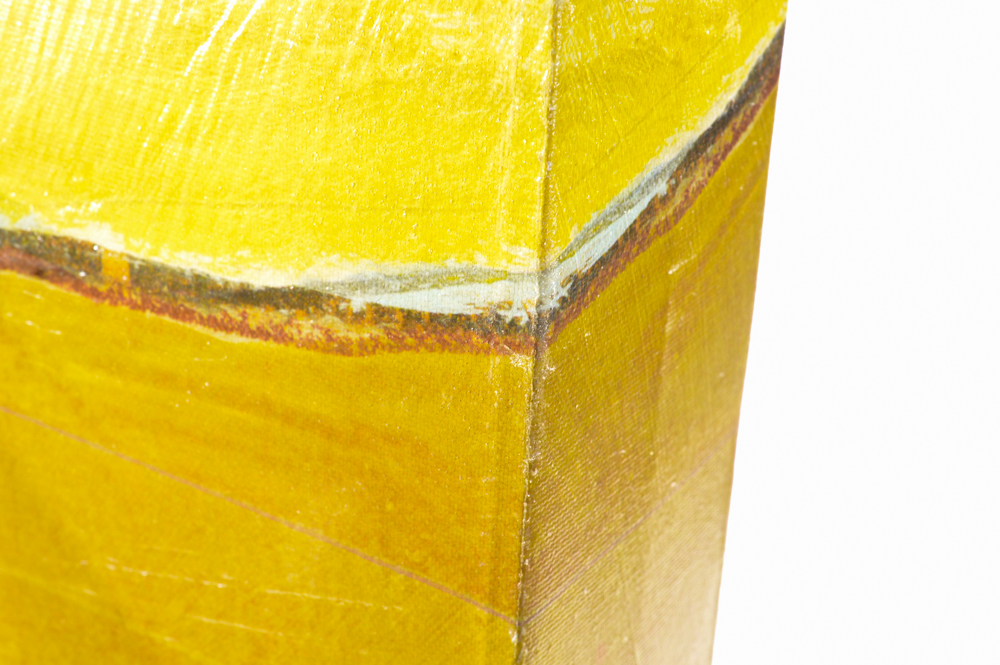 Oil Painting on Canvas of Abstract Landscape Diptych