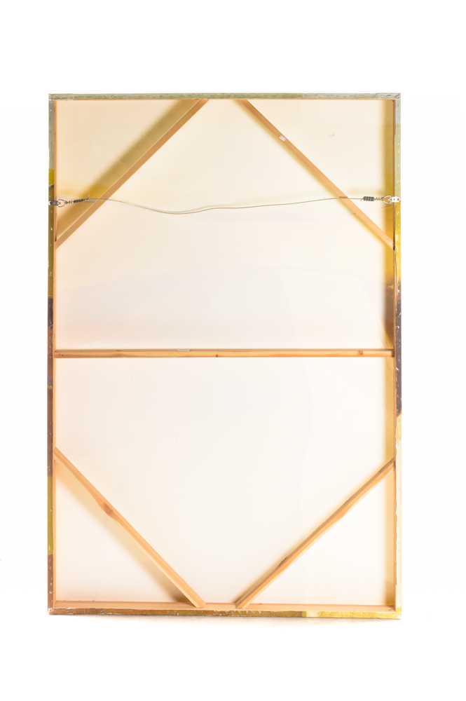 Oil Painting on Canvas of Abstract Landscape Diptych