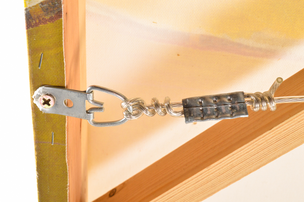 Oil Painting on Canvas of Abstract Landscape Diptych