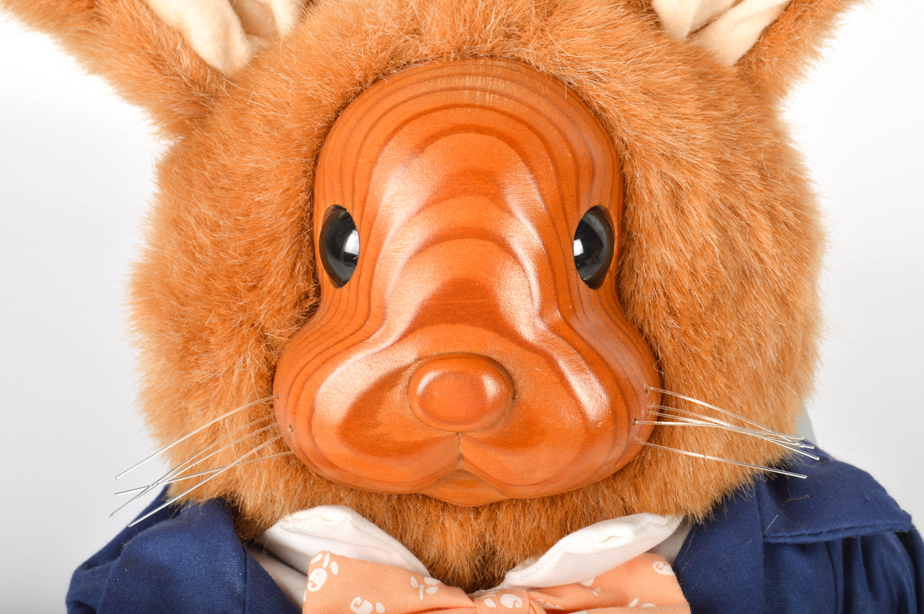 Limited Edition Robert Raikes Mohair and Wood Easter and Rabbit "Teddy Bears"