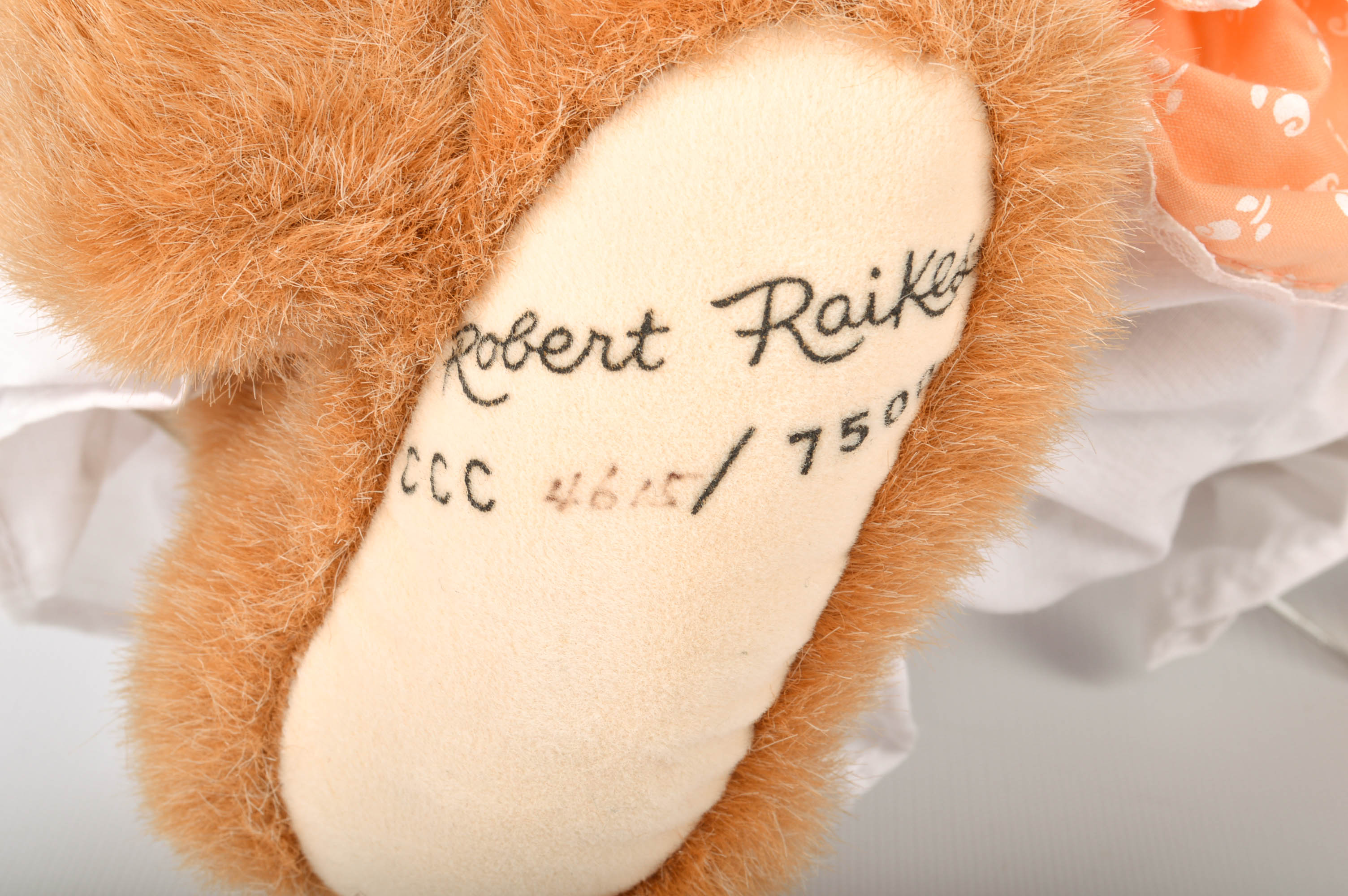 Limited Edition Robert Raikes Mohair and Wood Easter and Rabbit "Teddy Bears"