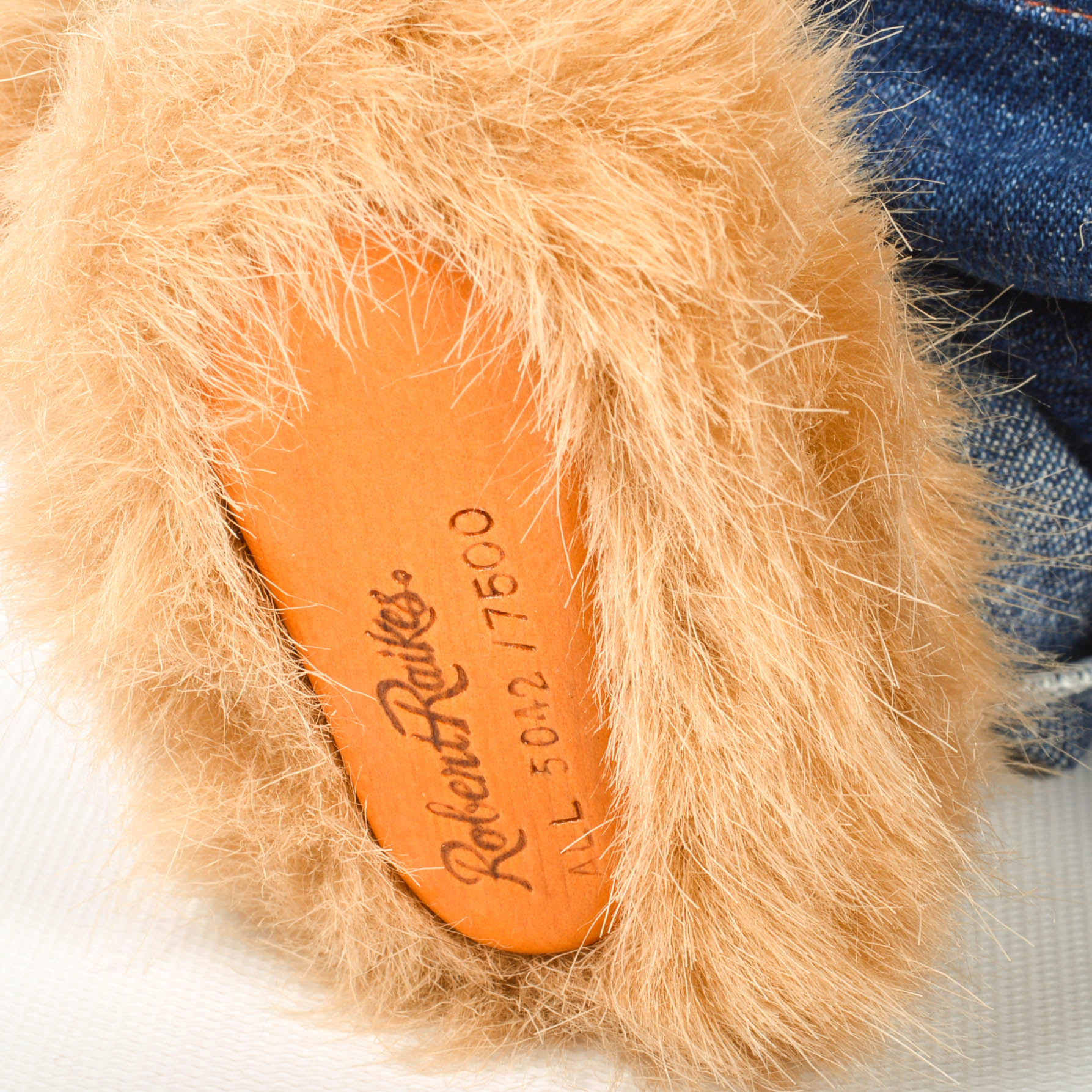 Limited Edition Robert Raikes Mohair and Wood Easter and Rabbit "Teddy Bears"