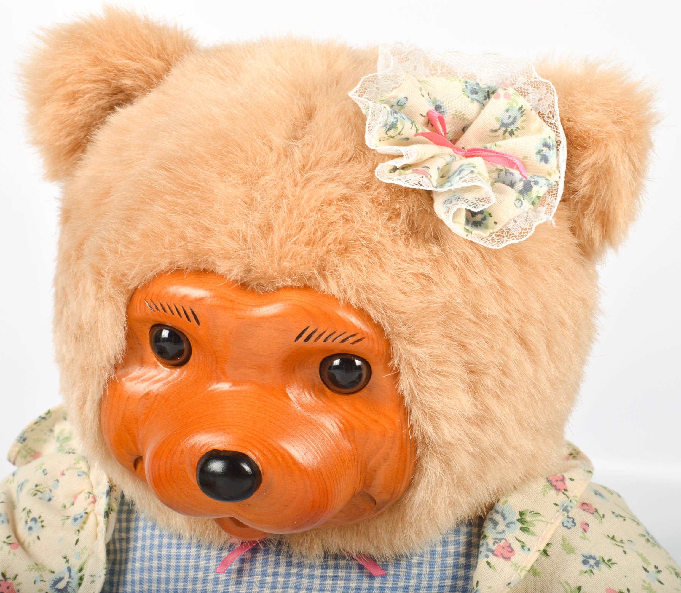 Robert Raikes Limited Edition Mohair and Wood "Best Friends" Collection Teddy Bears