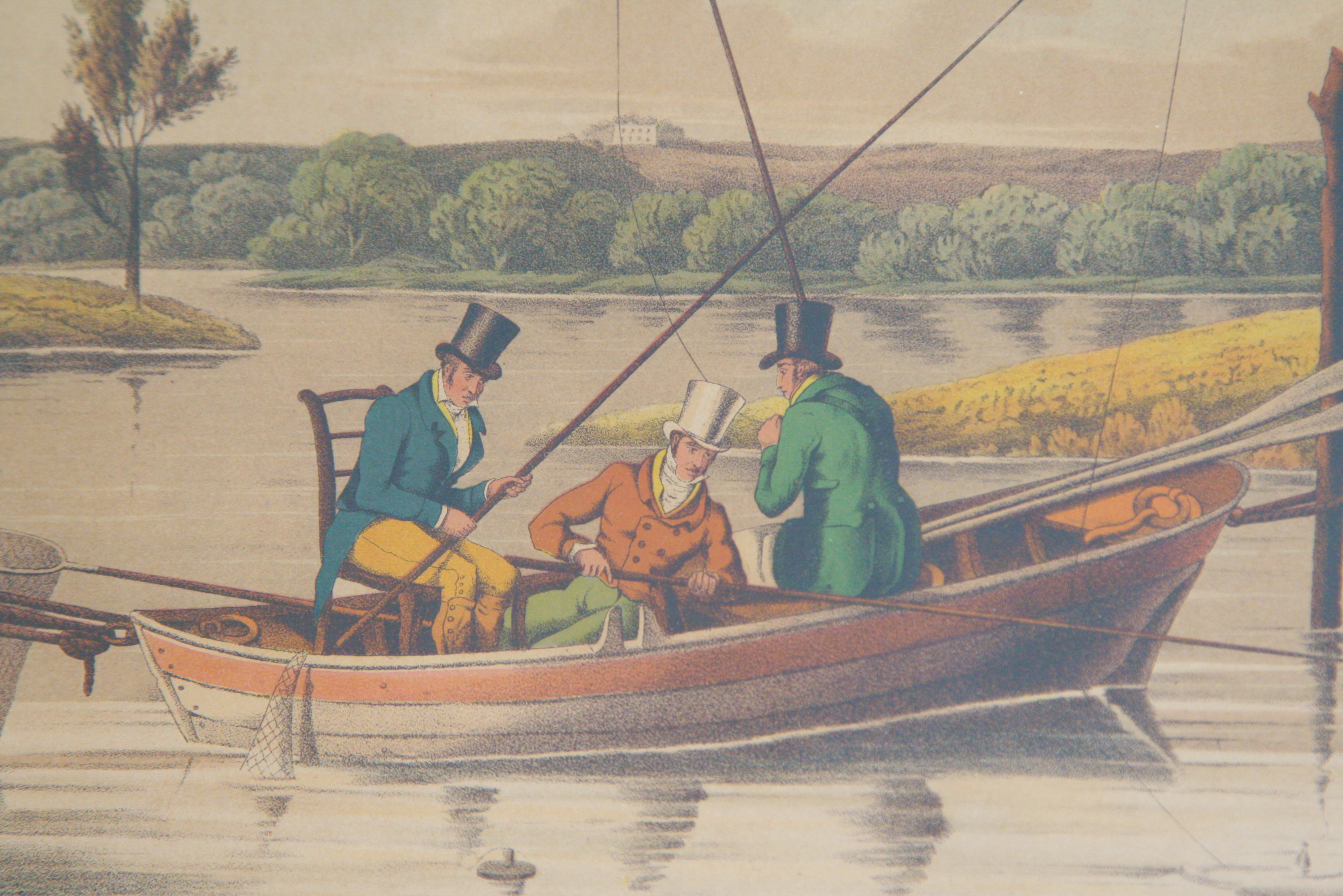 Group of Three 1820 Henry Alken Chromolithographs