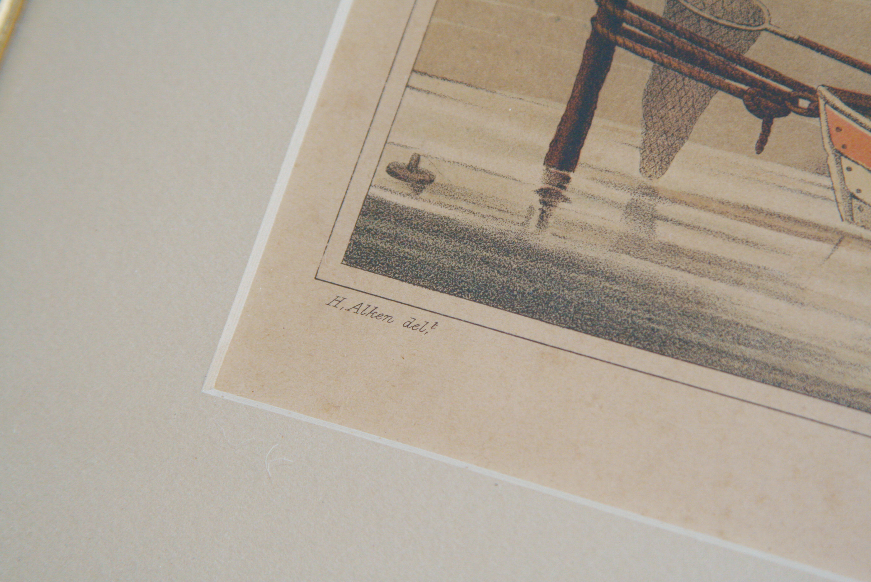 Group of Three 1820 Henry Alken Chromolithographs