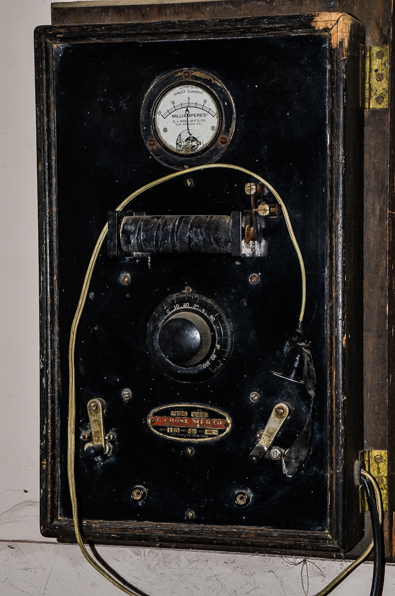 Antique Medical Electroshock Therapy Machine