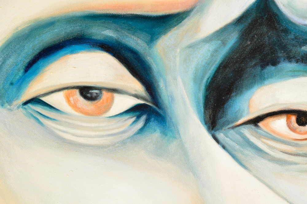 Za Fiette Modern Art Portrait of a Man