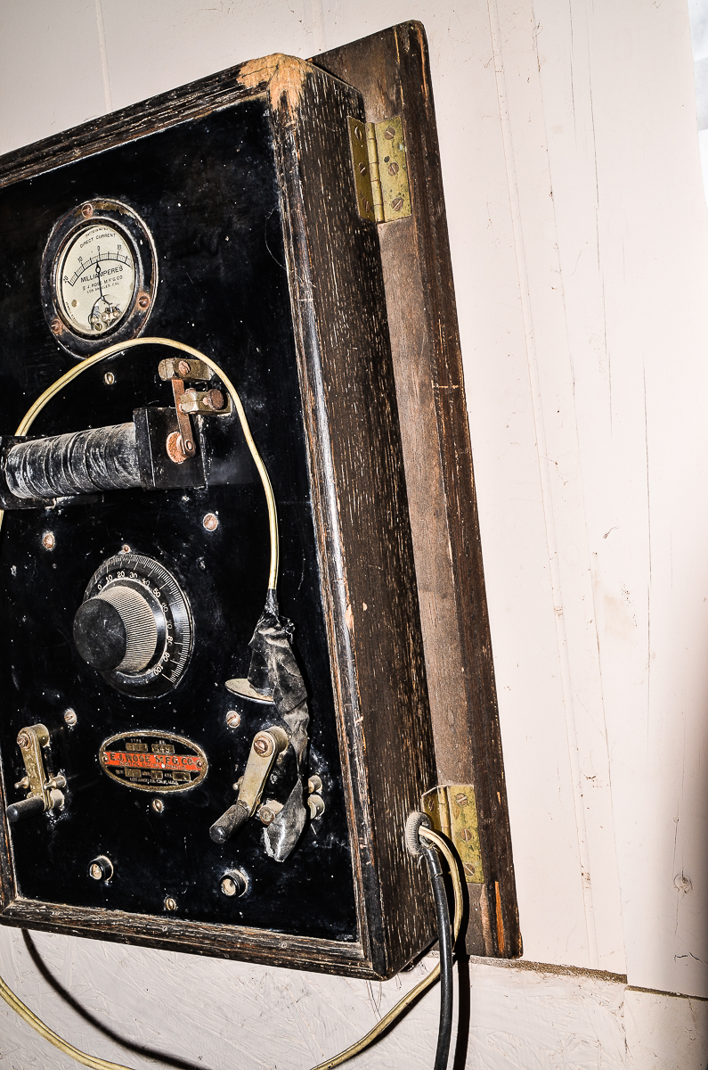 Antique Medical Electroshock Therapy Machine