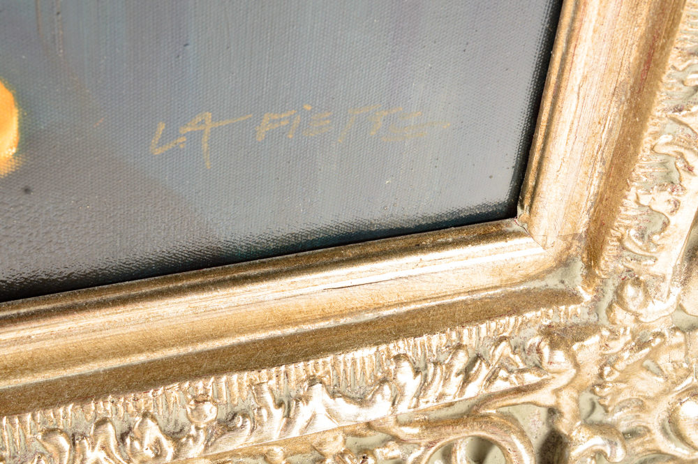 Za Fiette Modern Art Portrait of a Man