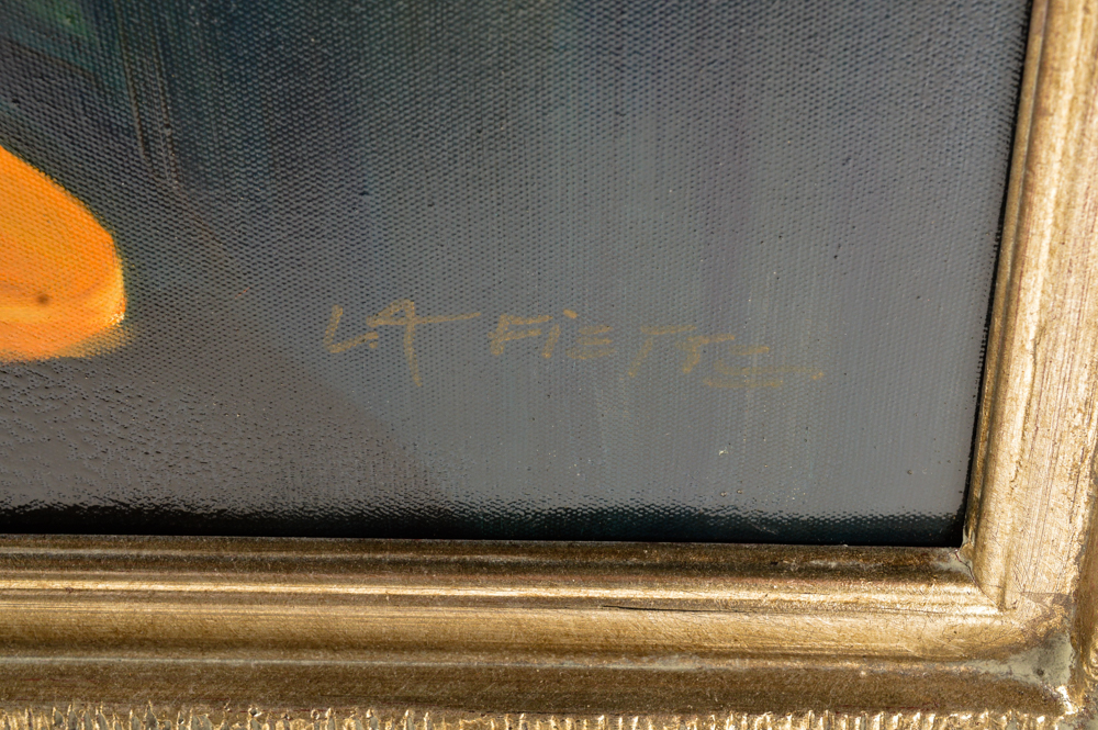 Za Fiette Modern Art Portrait of a Man