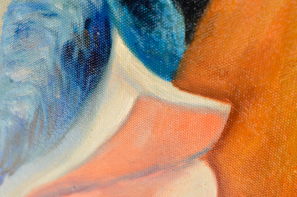 Za Fiette Modern Art Portrait of a Man