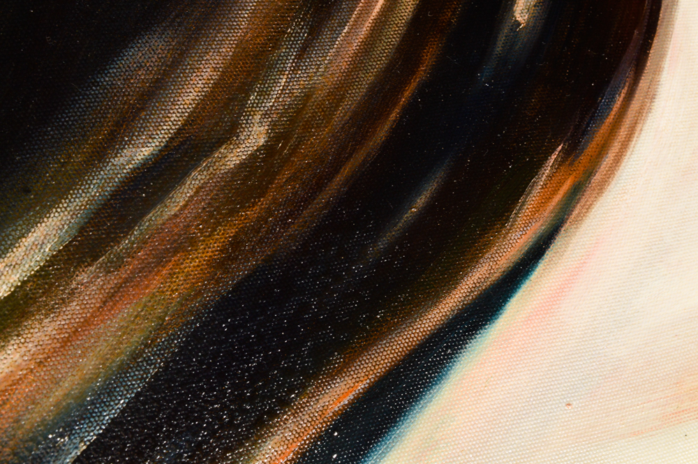 Za Fiette Modern Art Portrait of a Man