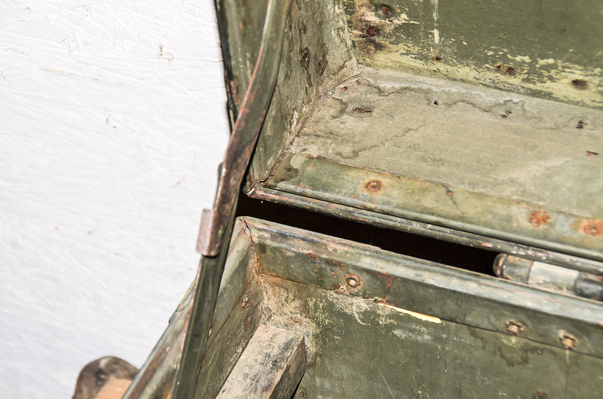 Vintage Military Trunk