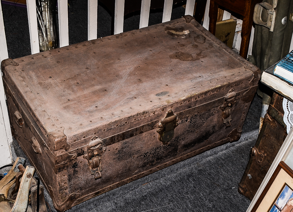 Vintage Steamer Trunk