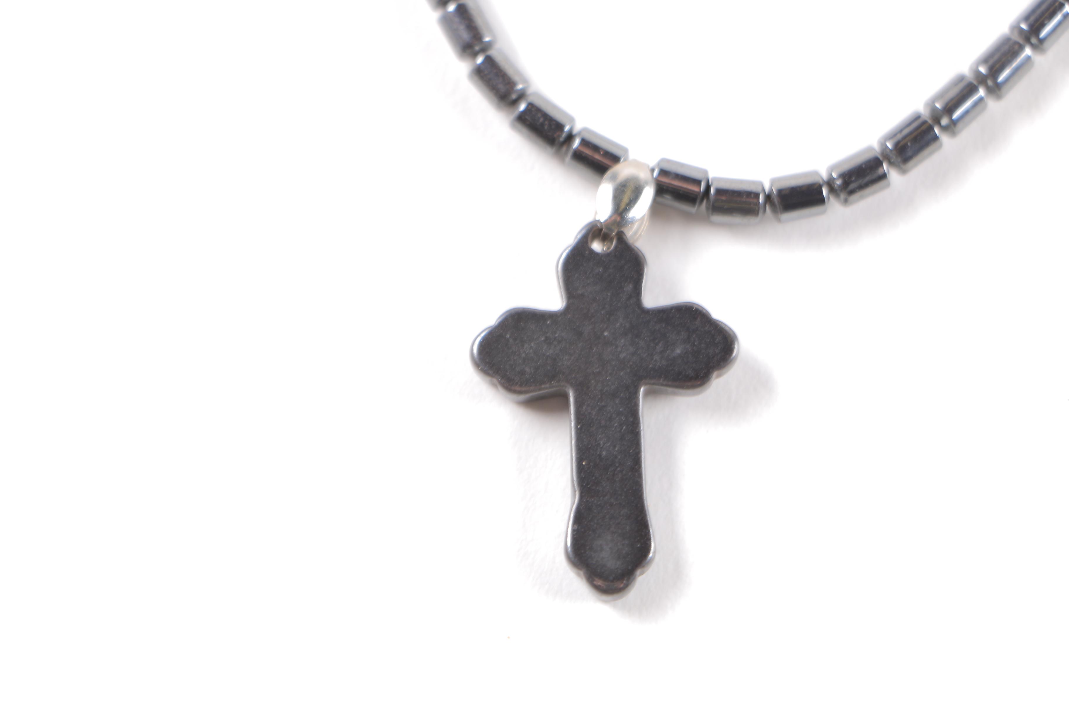 Costume Jewelry with Crosses and Pendant