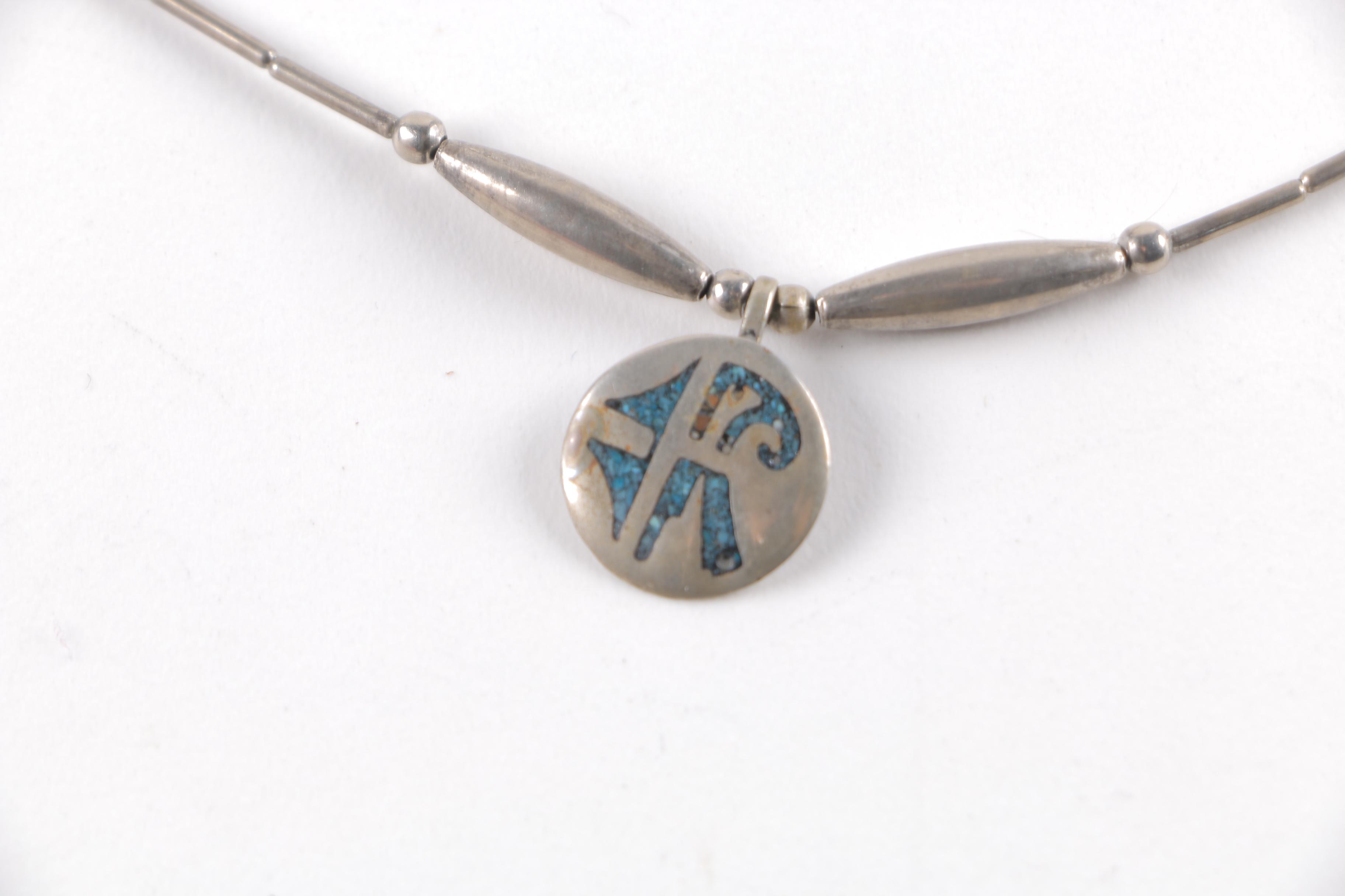 Costume Jewelry with Crosses and Pendant