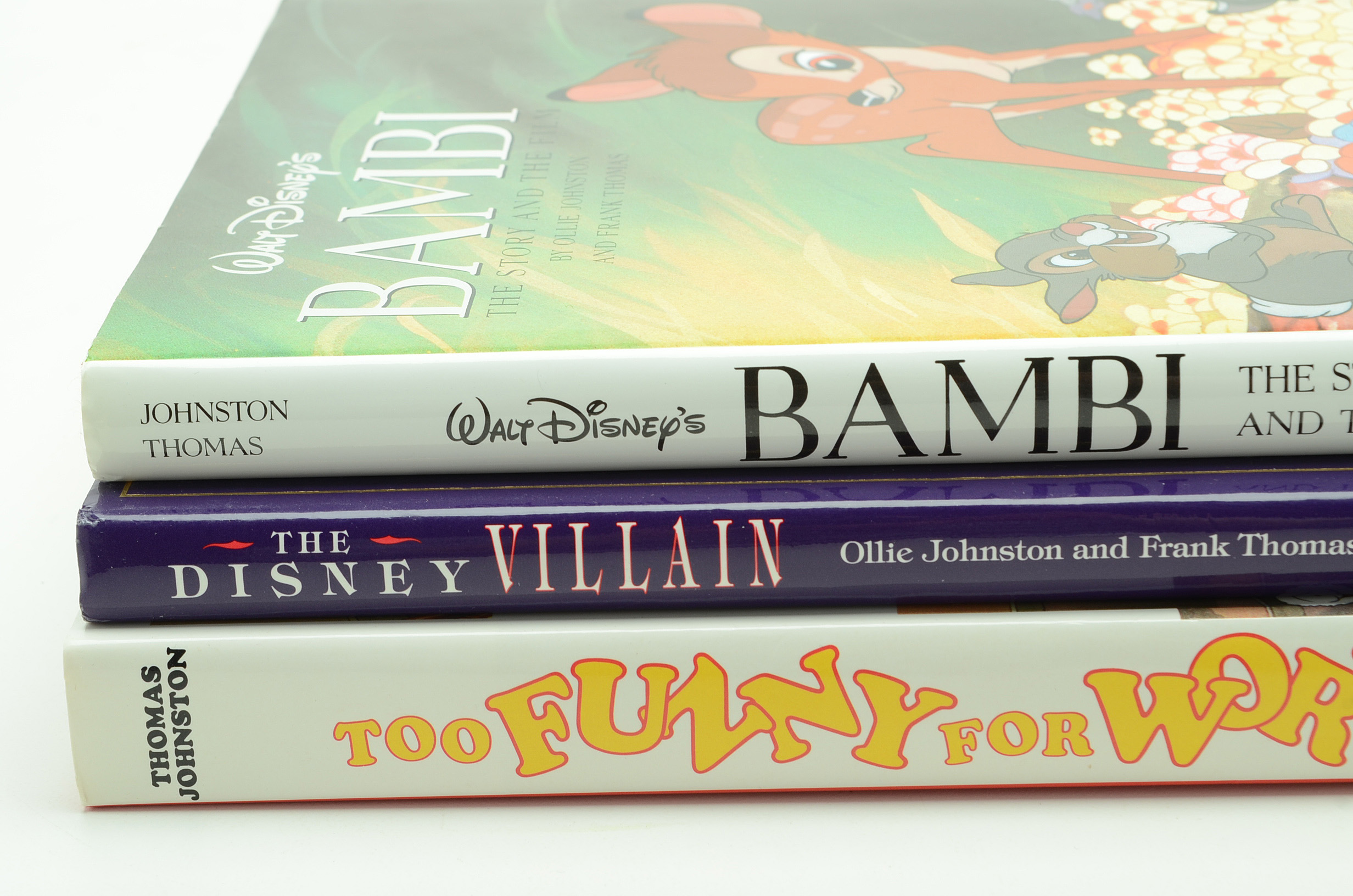 Ollie Johnston and Frank Thomas Books Including Signed Books