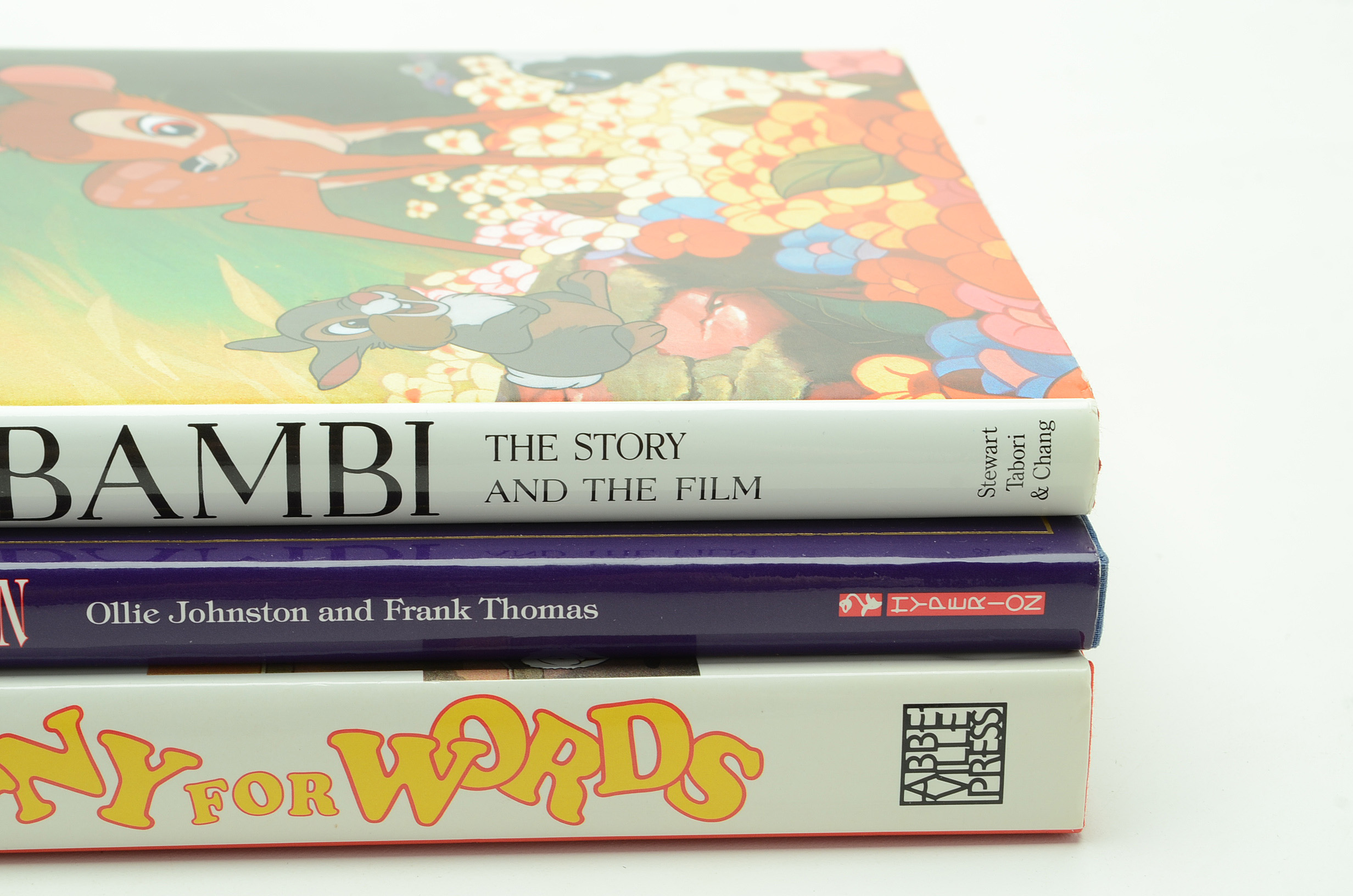 Ollie Johnston and Frank Thomas Books Including Signed Books