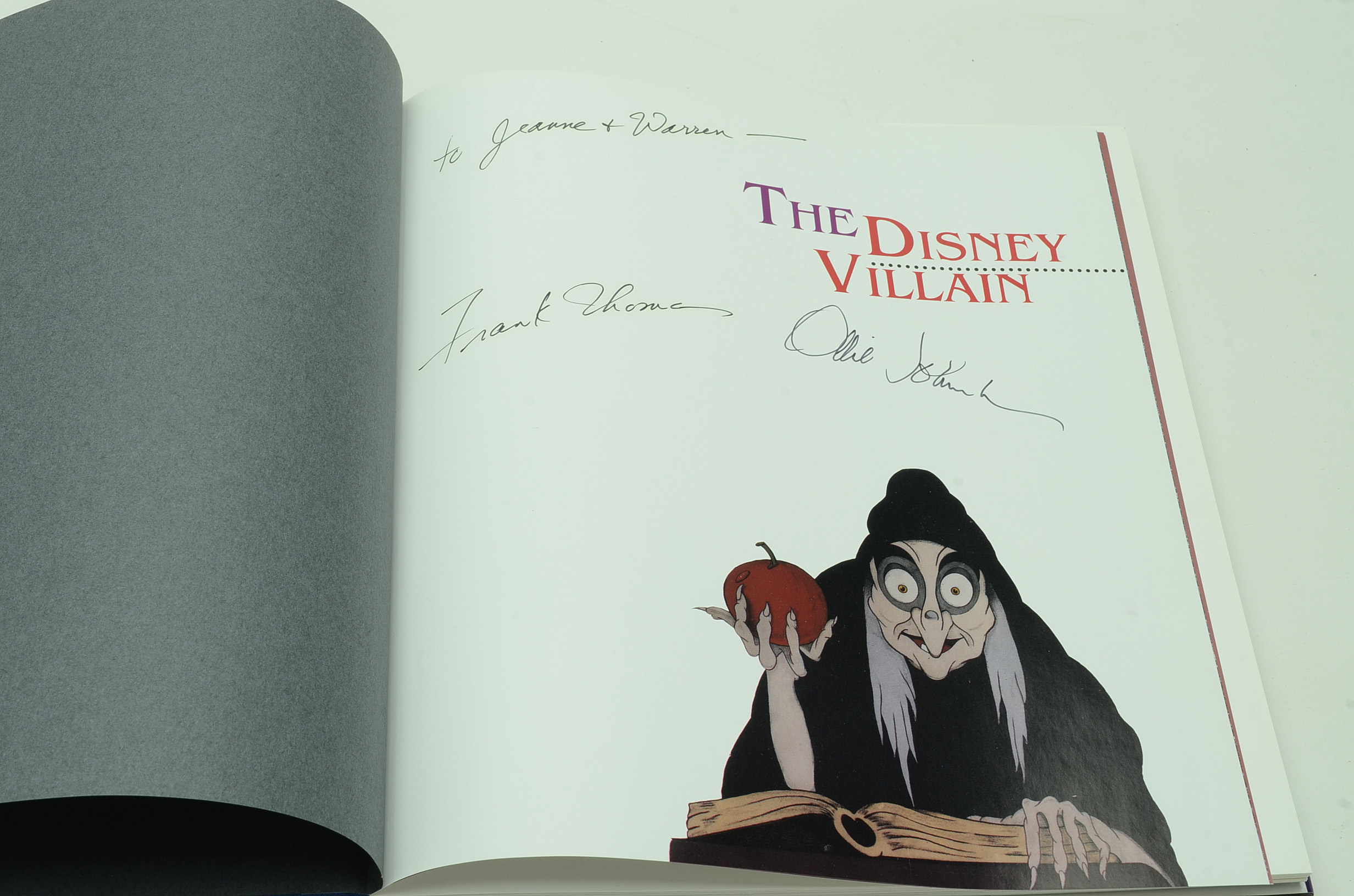 Ollie Johnston and Frank Thomas Books Including Signed Books