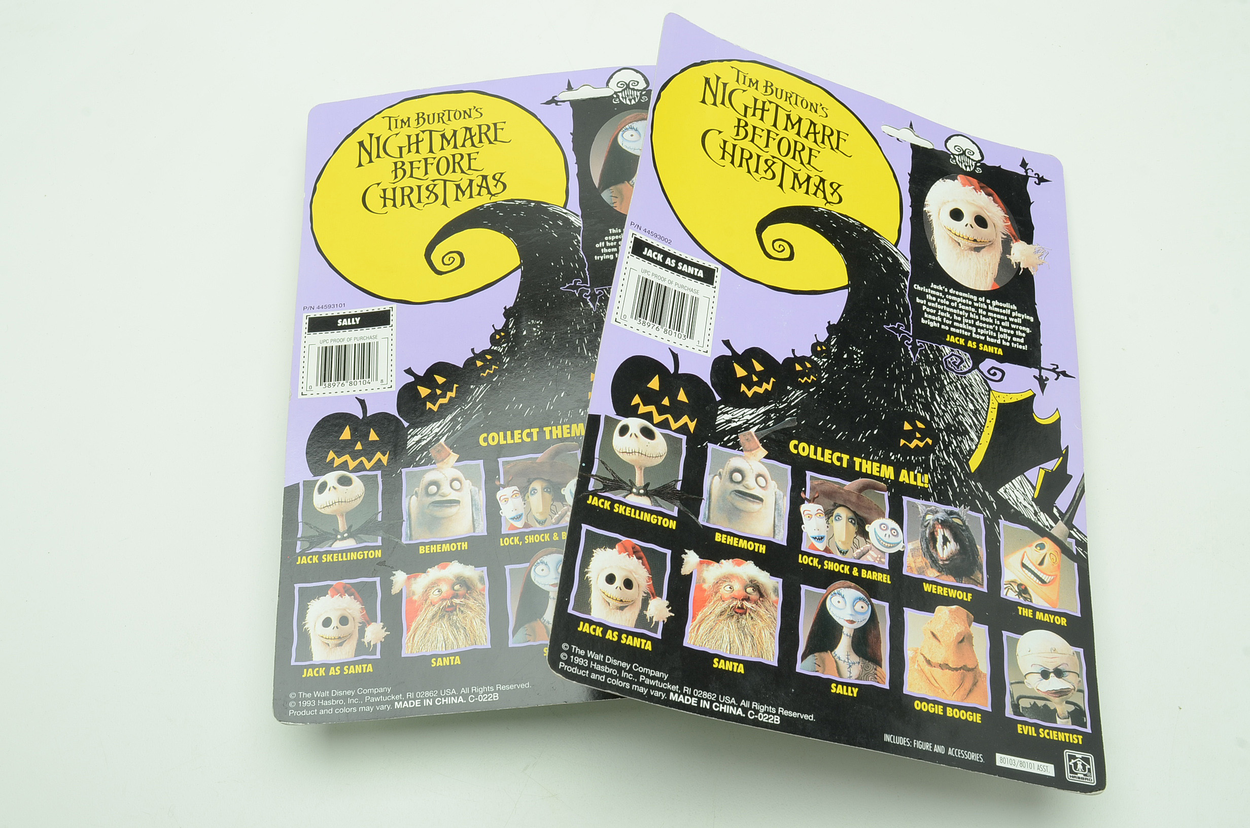 Tim Burton's "Nightmare Before Christmas" Figures and Digital Watch