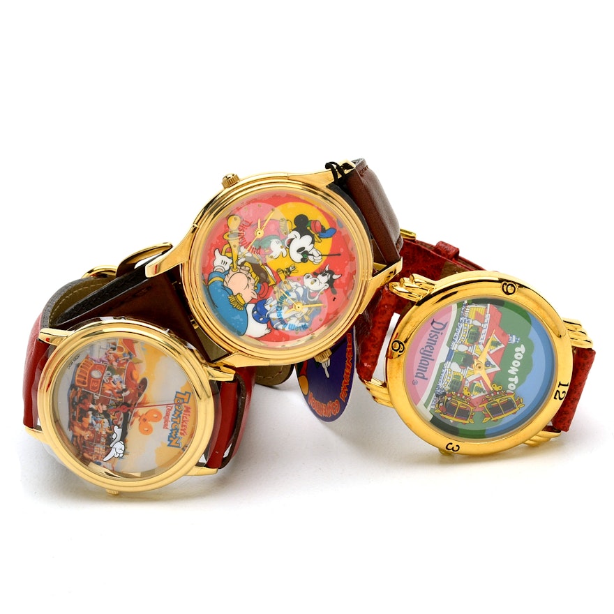 Disney Watches Including 1993 Disneyana Convention