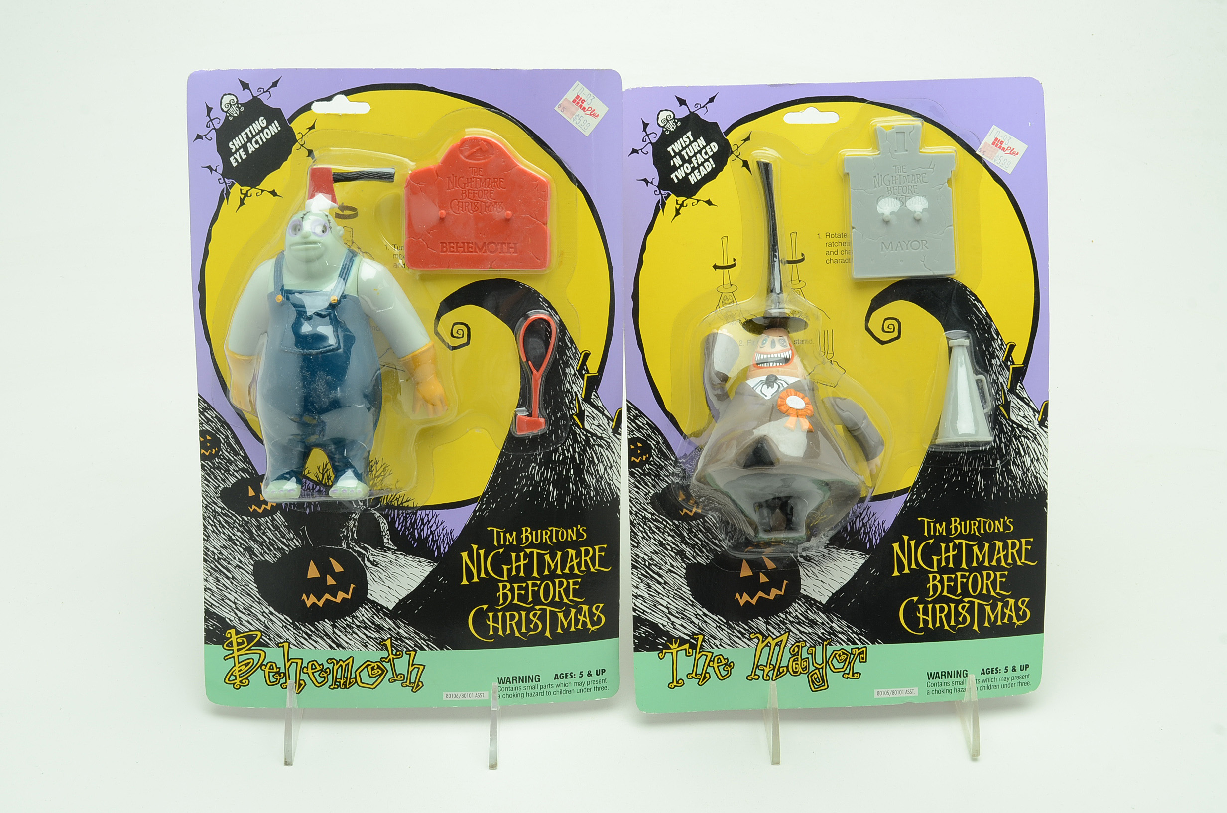 Tim Burton's "Nightmare Before Christmas" Figures from Hasbro