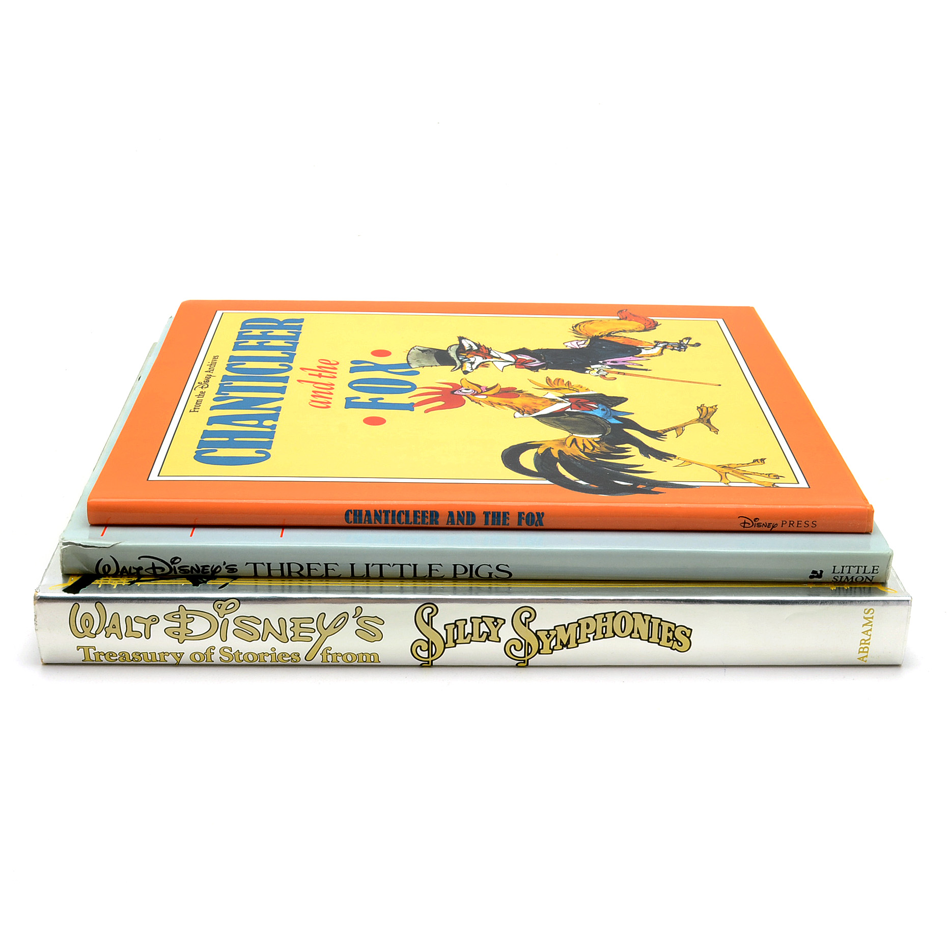 Disney Storybooks Featuring Marc Davis Signed "Chanticleer and the Fox"