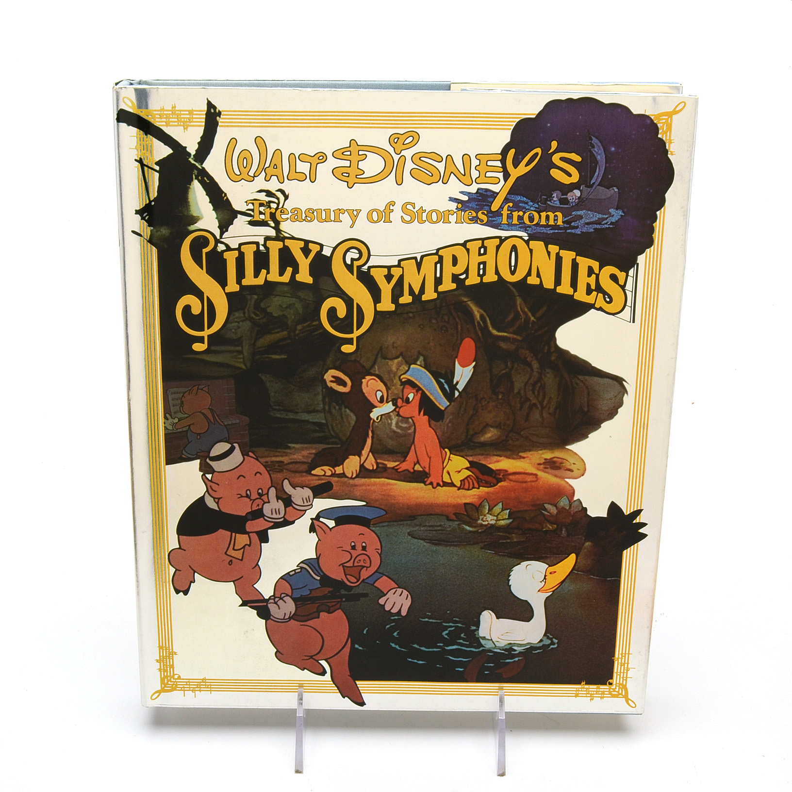 Disney Storybooks Featuring Marc Davis Signed "Chanticleer and the Fox"