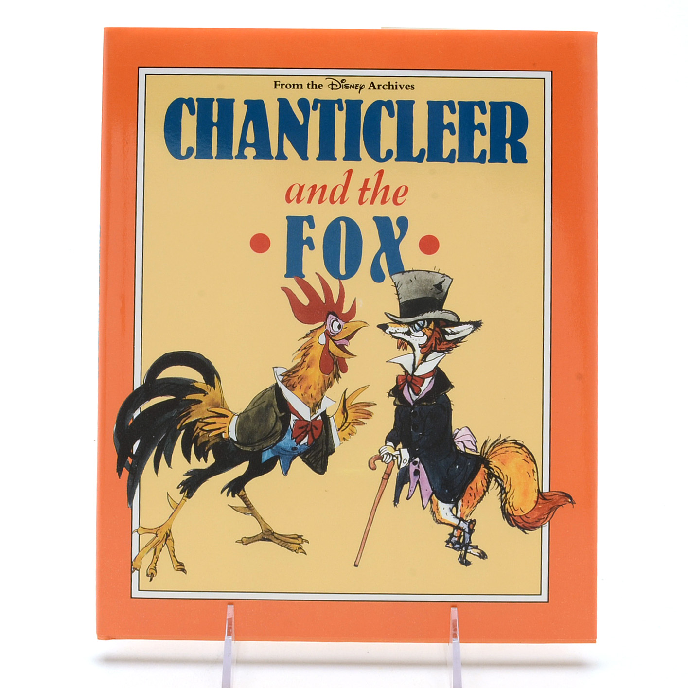 Disney Storybooks Featuring Marc Davis Signed "Chanticleer and the Fox"