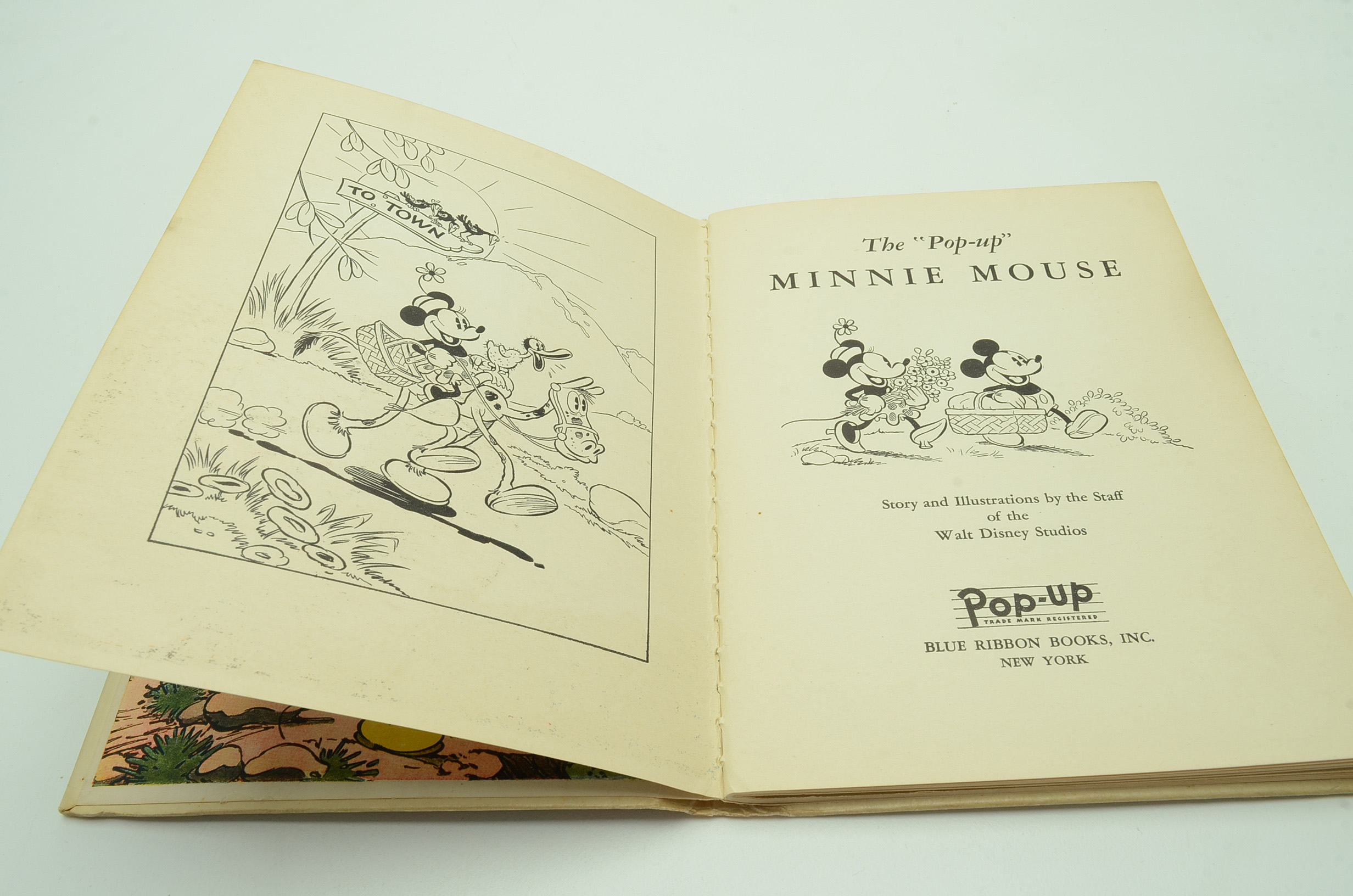 1933 "The Pop-Up Minnie Mouse" With Collector's Edition Reproductions