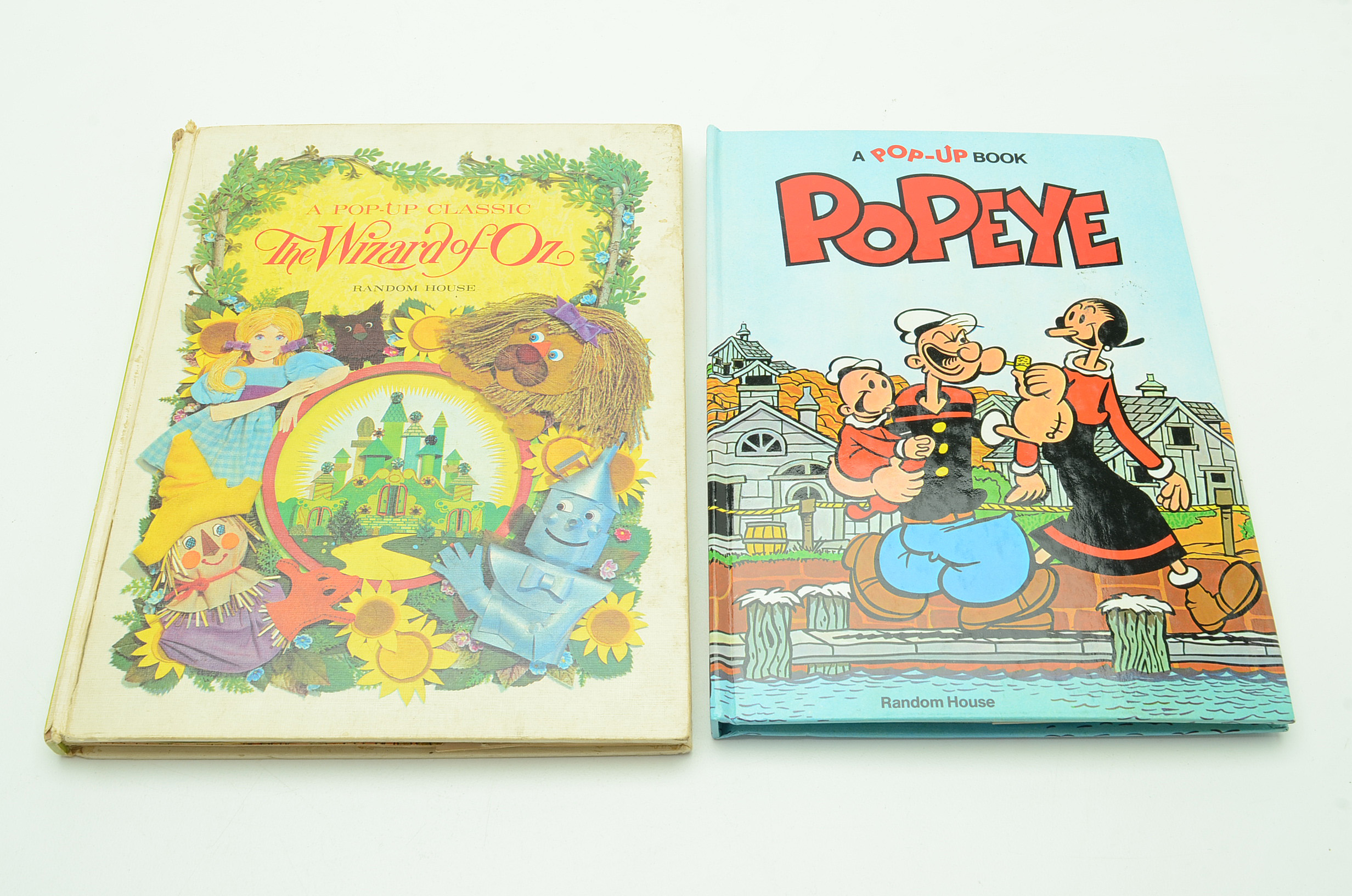 Pop-Up Books Including "The Wizard of Oz"