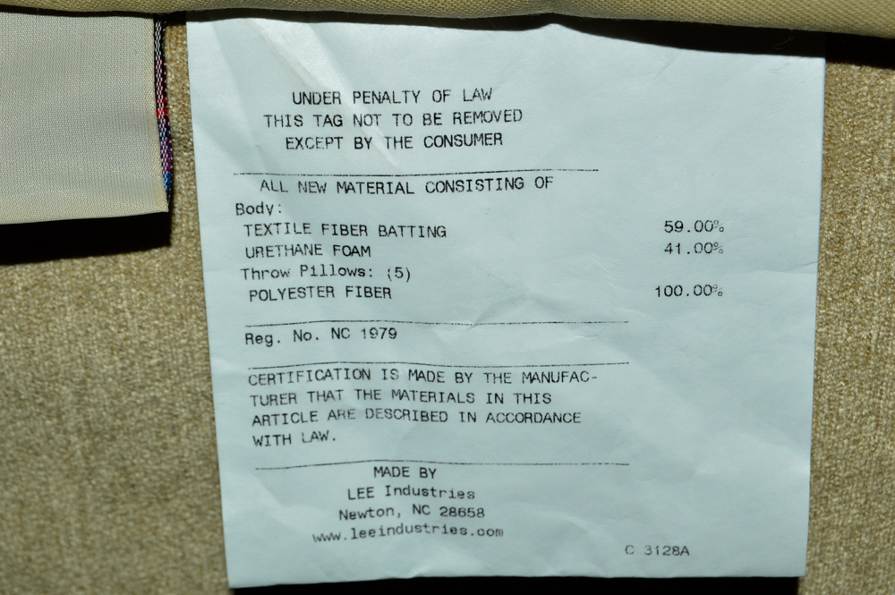 Contemporary "Castle Praha" Sofa by Lee Industries