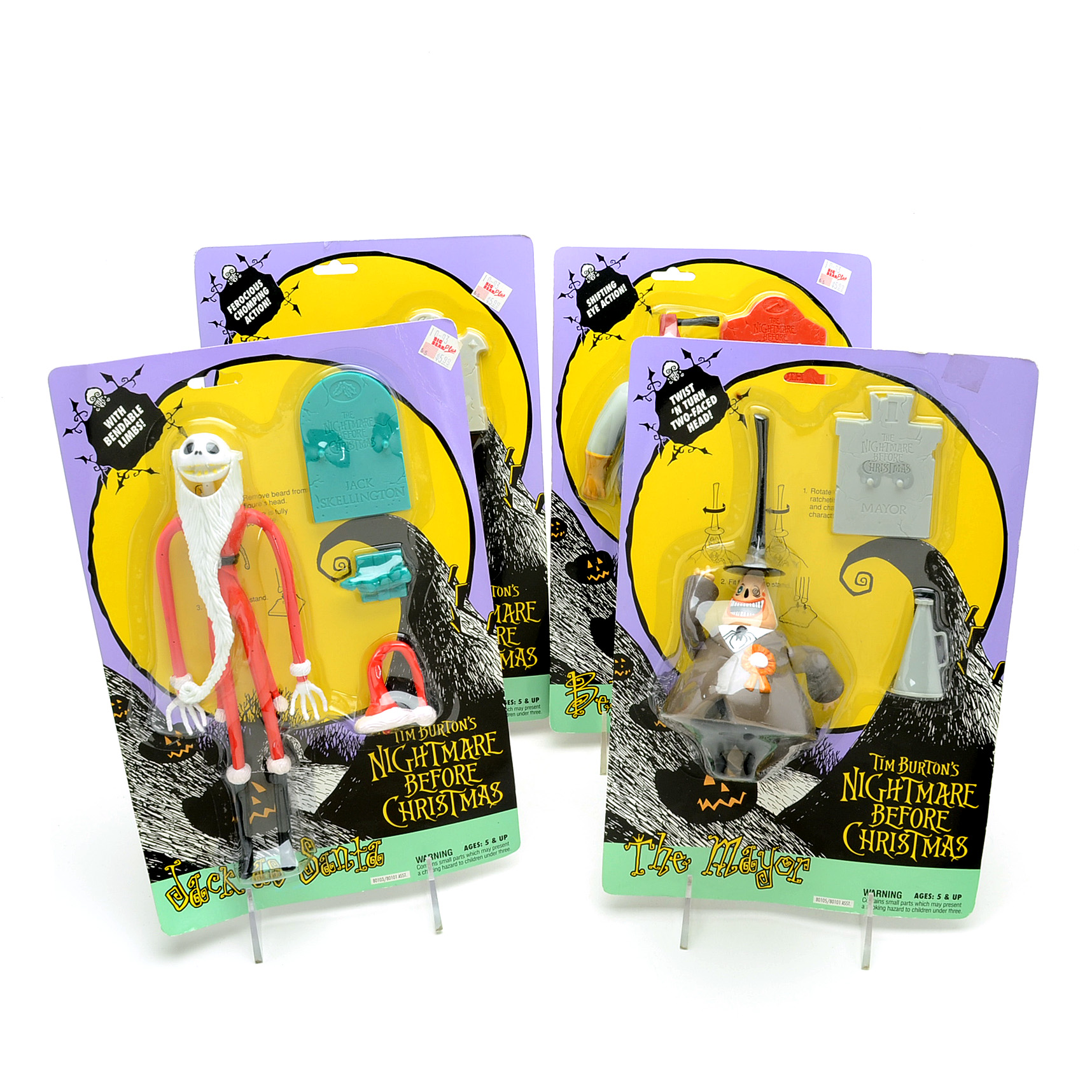 Tim Burton's "Nightmare Before Christmas" Figures from Hasbro