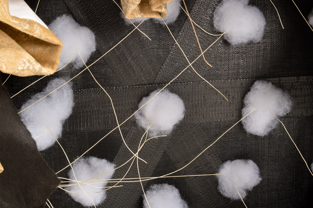 Contemporary Button-Tufted Ottoman