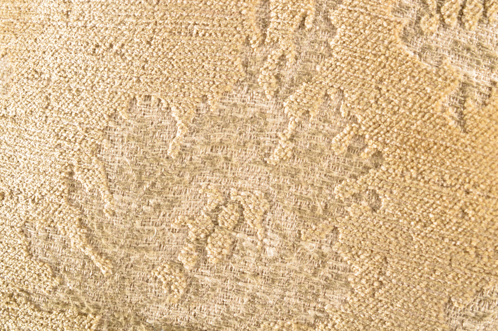 Contemporary Button-Tufted Ottoman