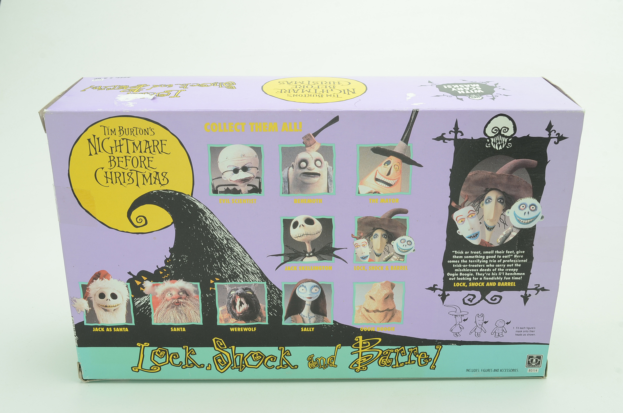 Tim Burton's "Nightmare Before Christmas" Figures and Party Pac