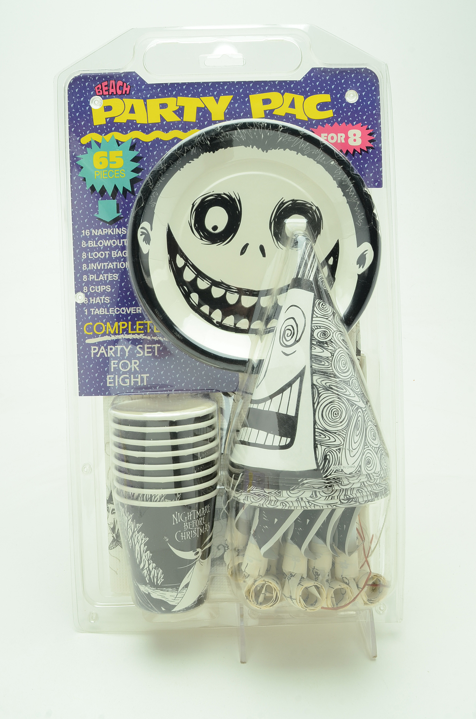 Tim Burton's "Nightmare Before Christmas" Figures and Party Pac