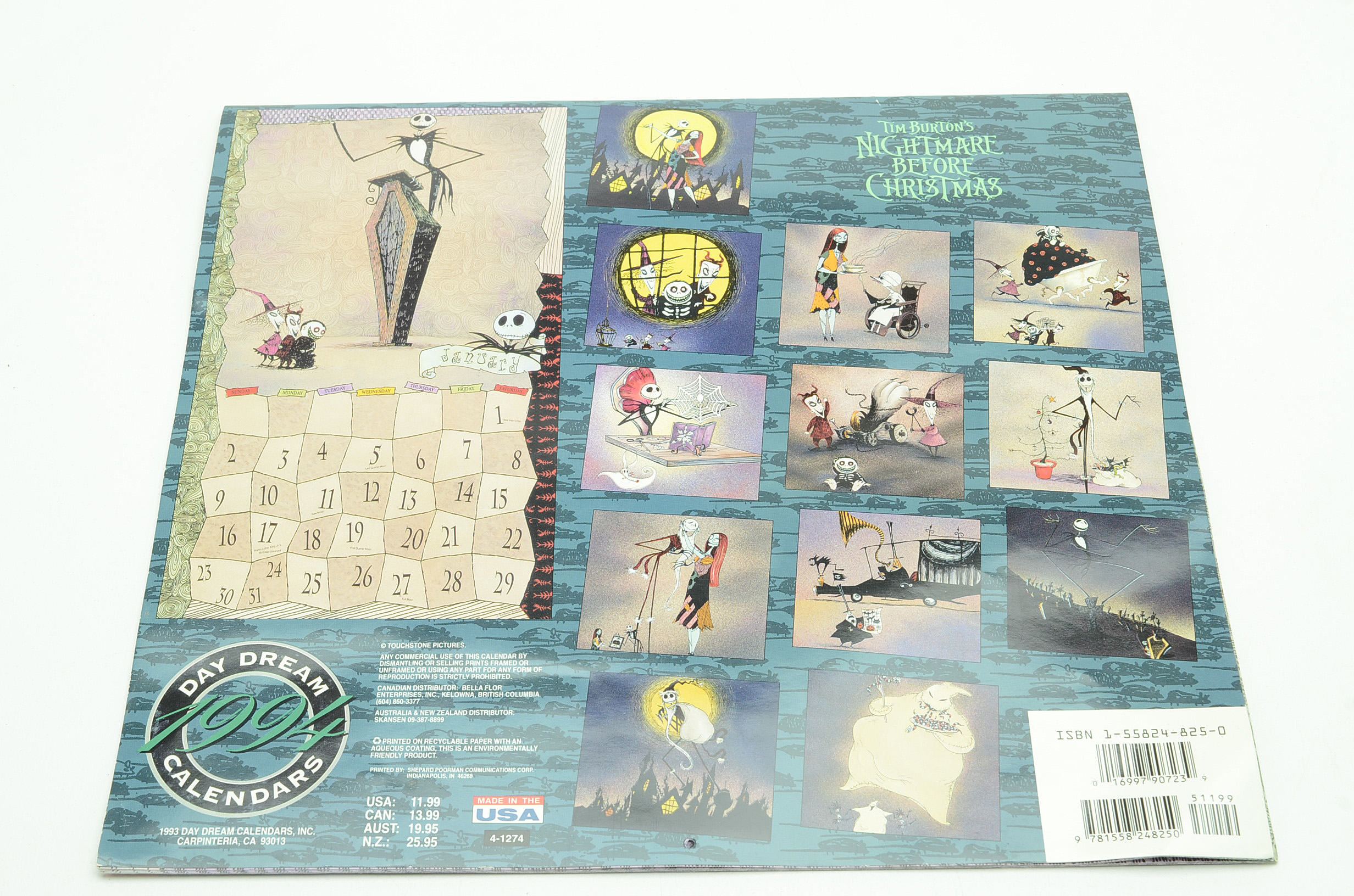 Tim Burton's "Nightmare Before Christmas" Assortment Including Oogie Boogie