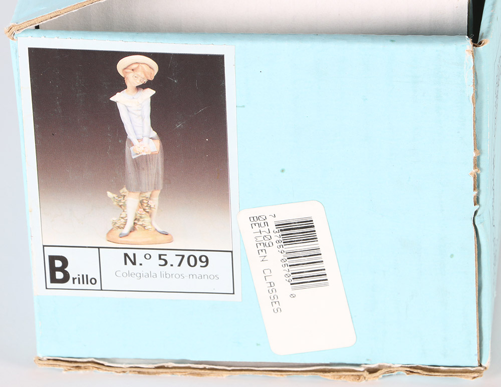 Lladró "Between Classes" Porcelain Figurine