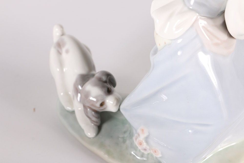 Lladró "Naughty Dog" Porcelain Figurine