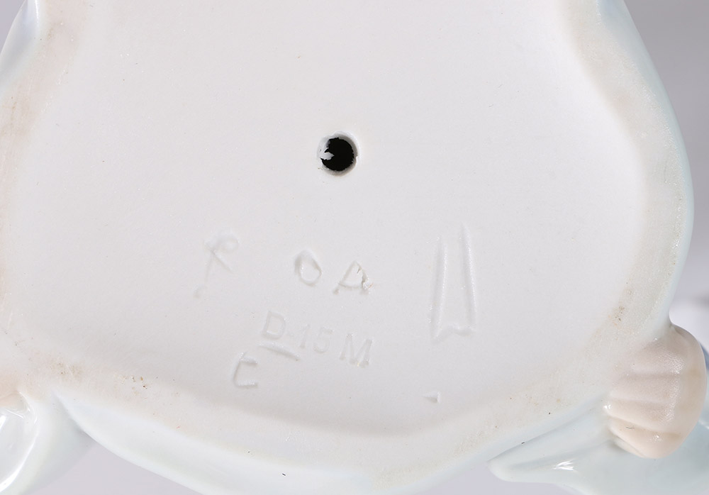 Lladró "Pierrot With Puppy" Porcelain Figurine