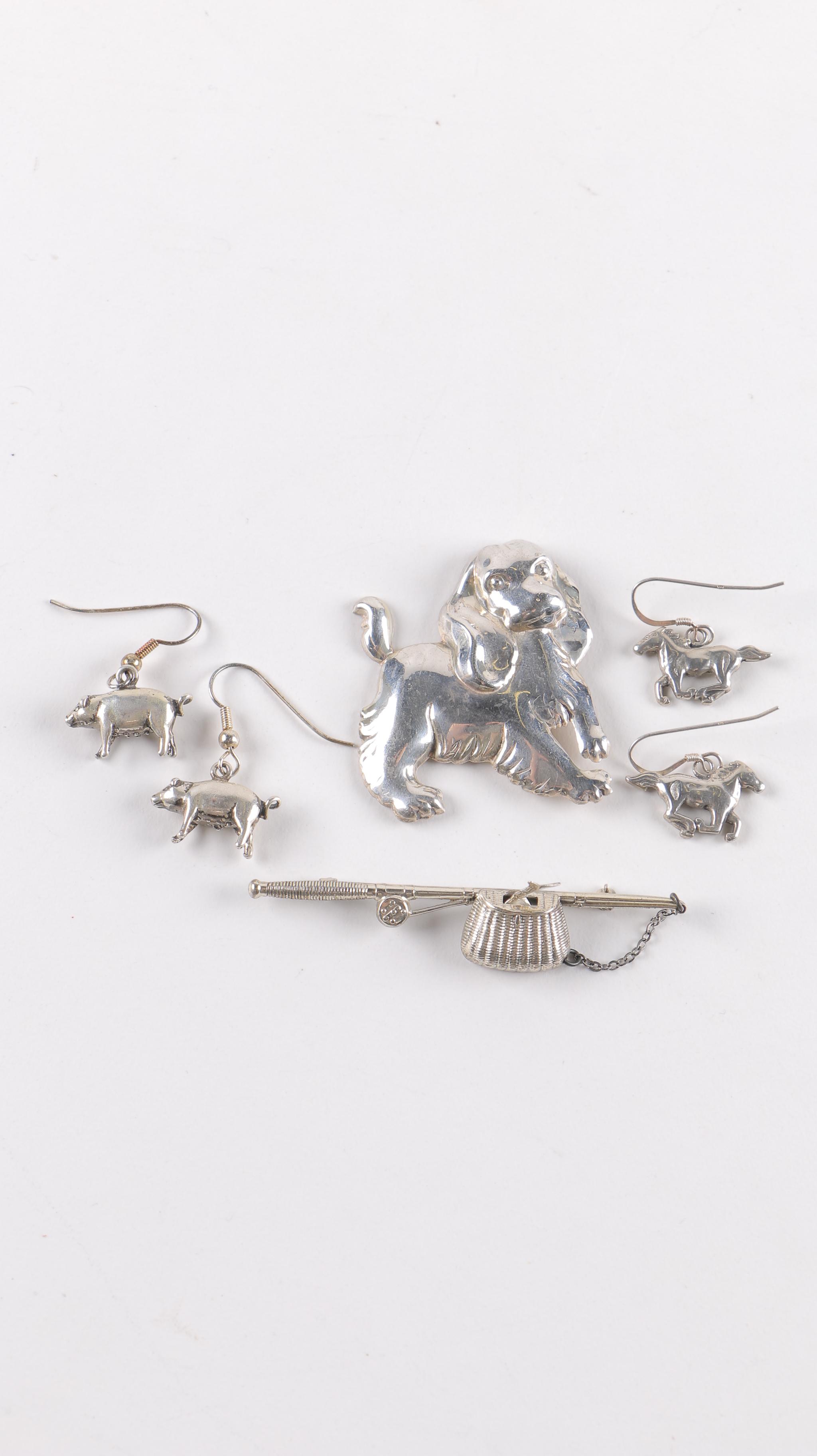 Animal Themed Sterling Silver Jewelry