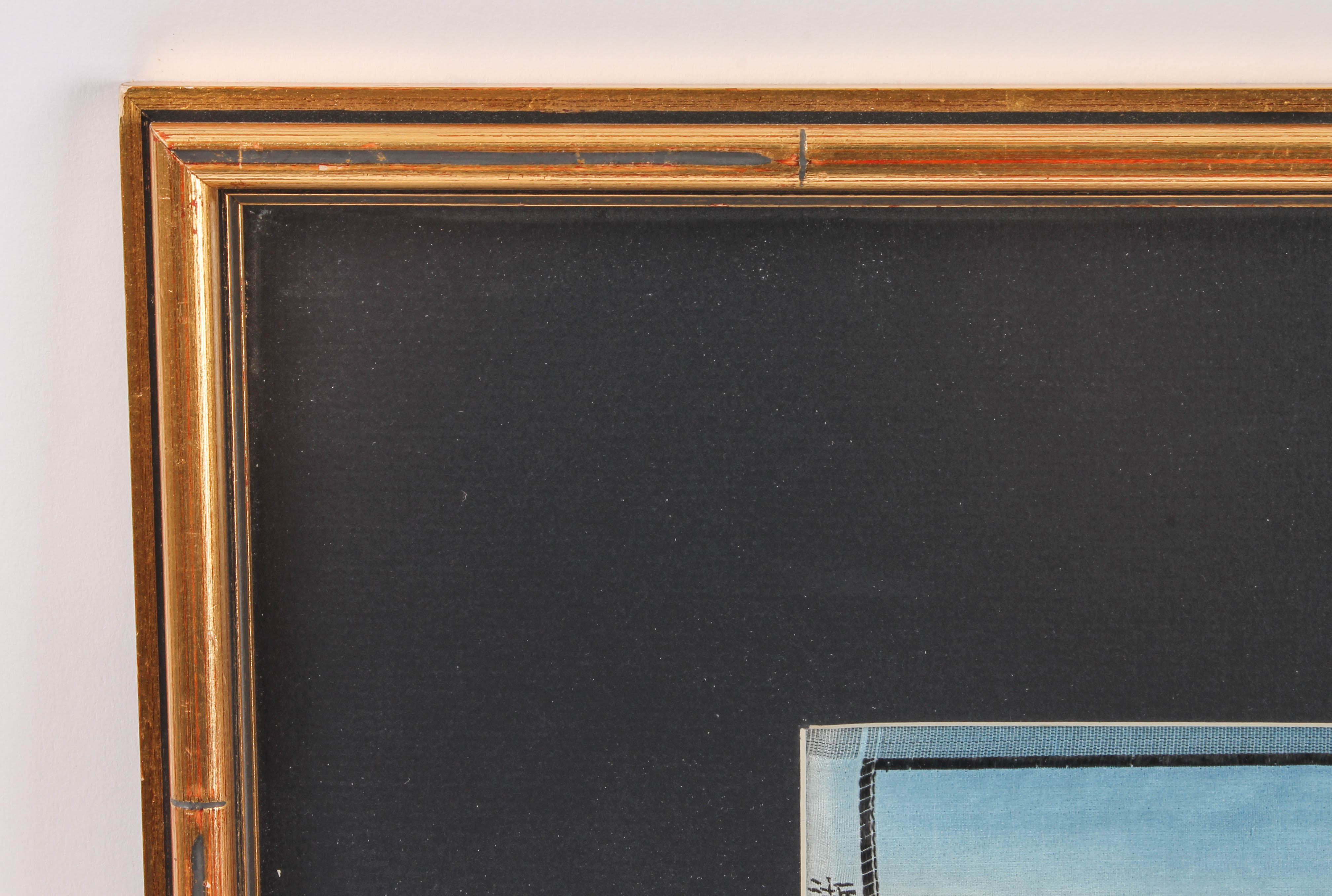 Framed Chinese "Liuhe Pagoda by the Qiantang River" Print on Silk