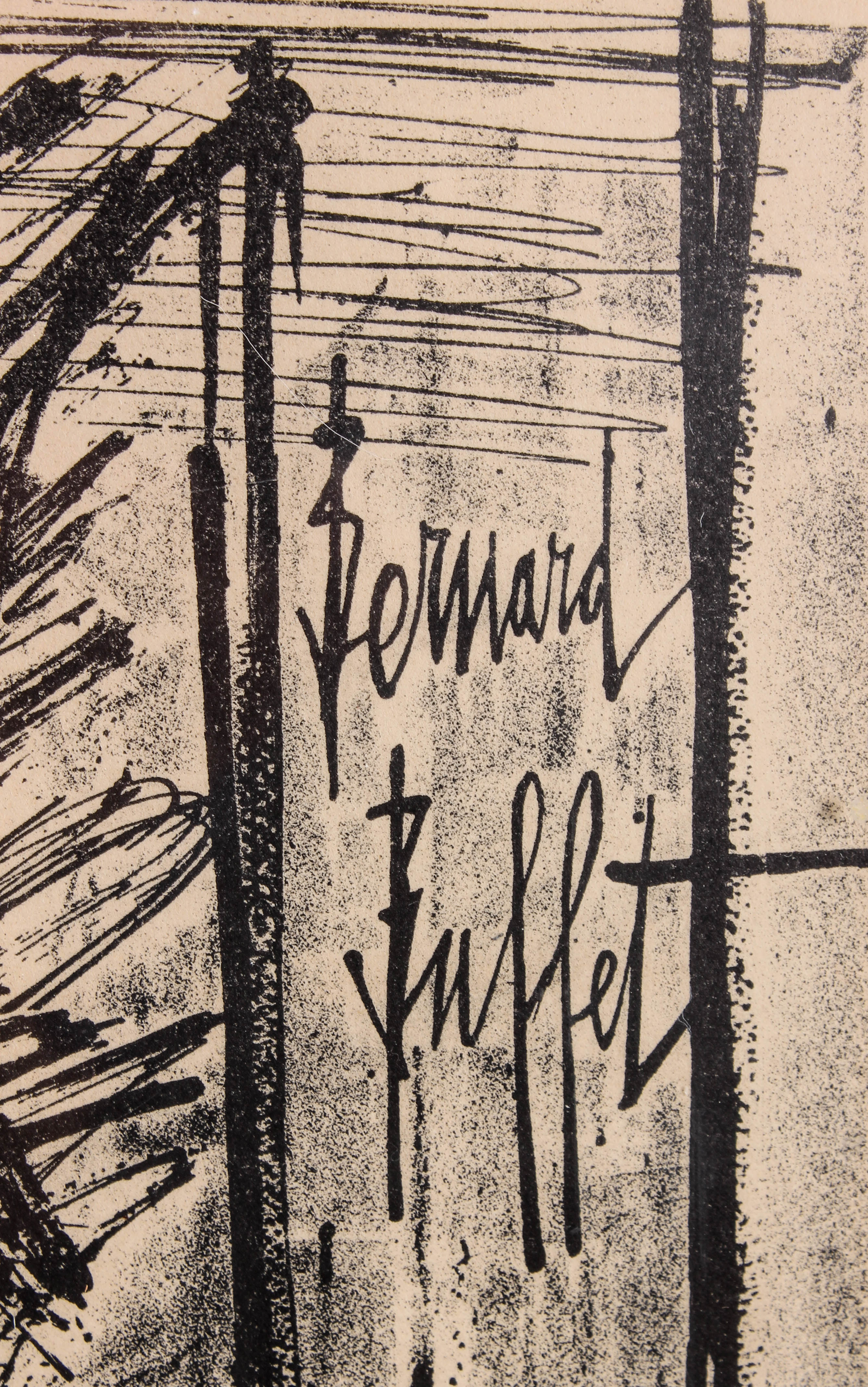 Bernard Buffet Framed Lithograph