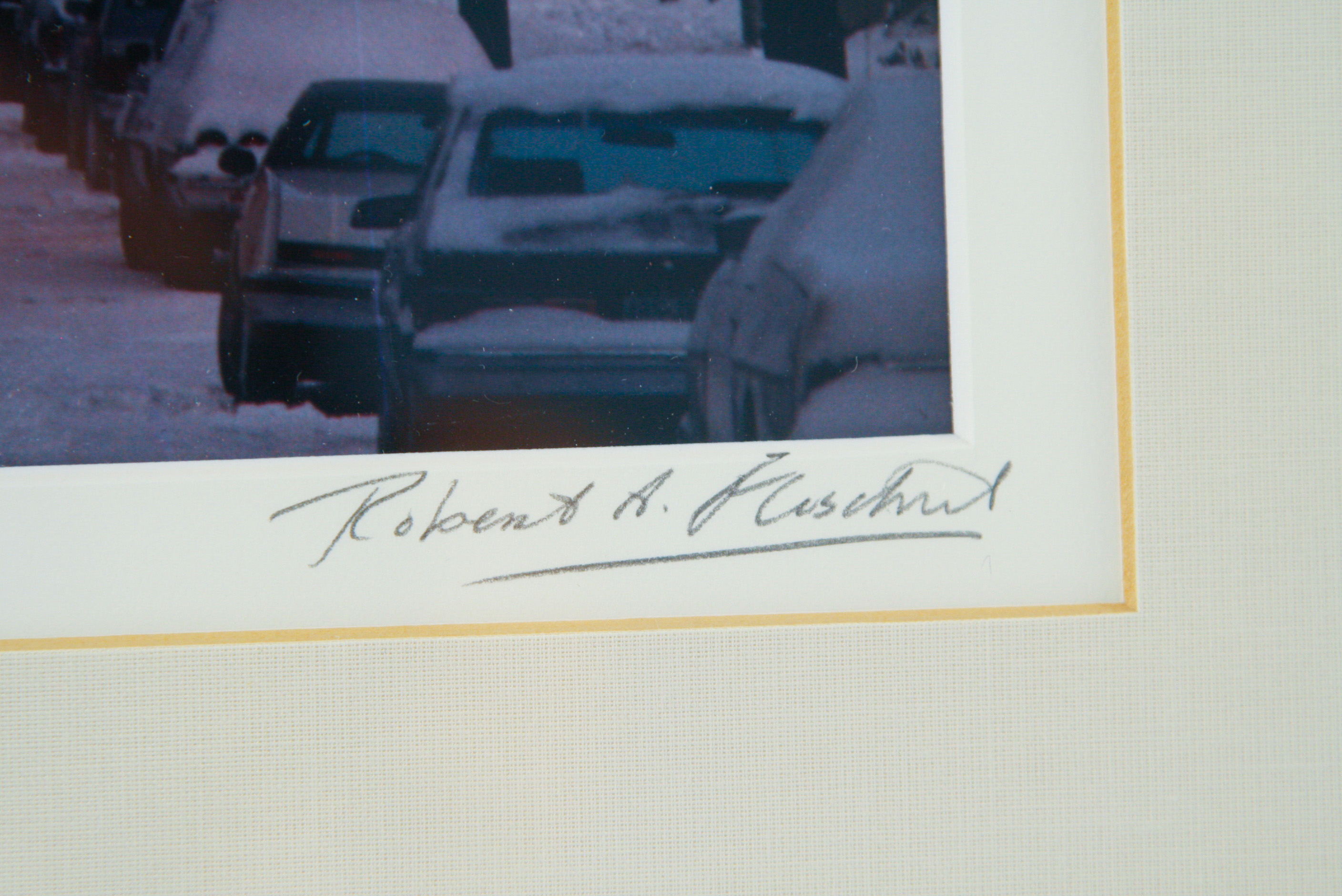 Pair of Framed Robert Flischel Photgraphic Prints of Cincinnati