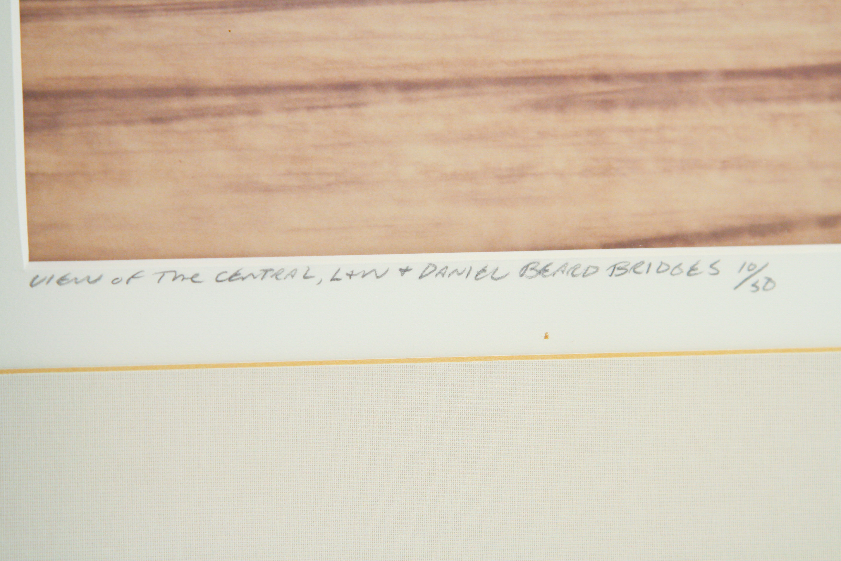 Pair of Framed Robert Flischel Photgraphic Prints of Cincinnati