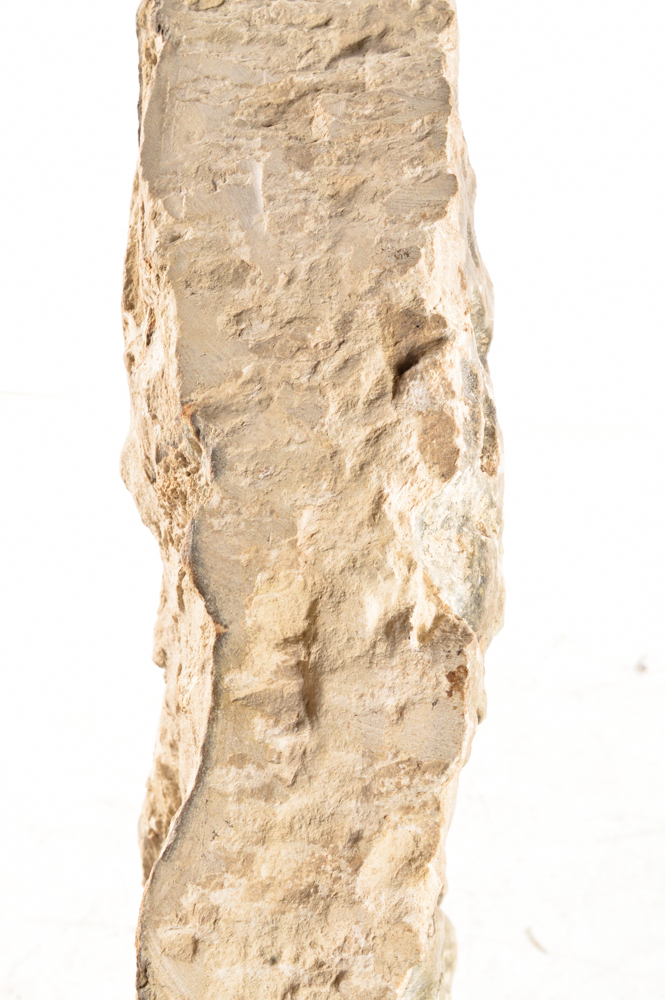 Decorative Stone Wheel Including Metal Base