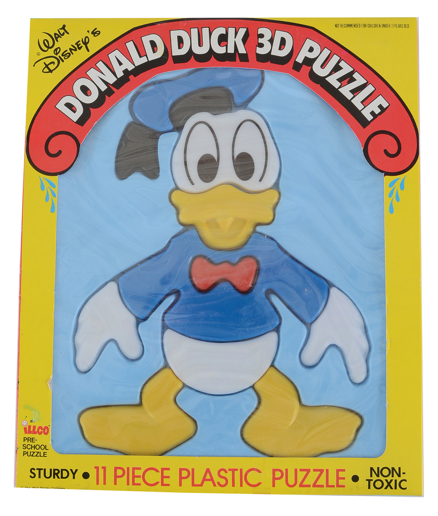 Vintage Illco Walt Disney's Mickey Mouse Preschool Toys