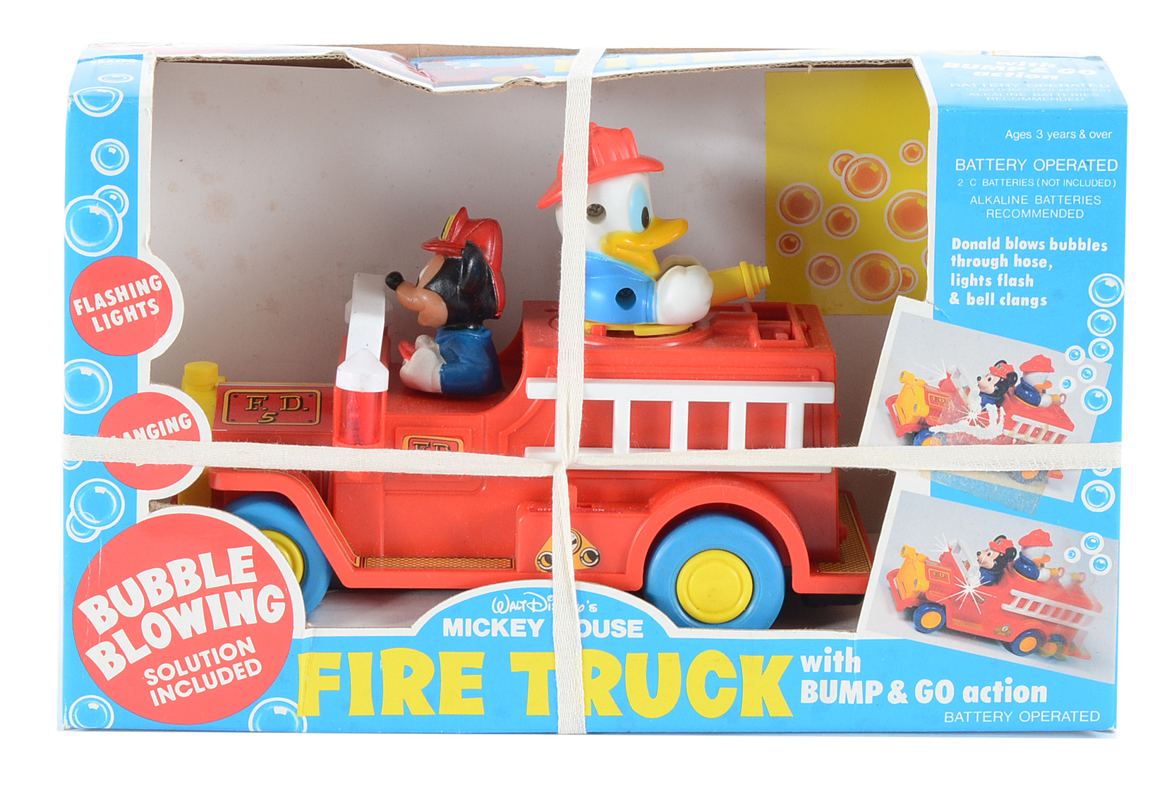 Vintage Illco Walt Disney's Mickey Mouse Preschool Toys